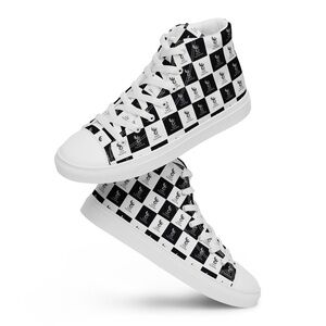 Damier LEX High Top Canvas Shoes | Vir Rēnāscēns